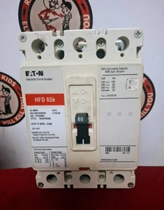 Disyuntor EATON HFD3060 3P 60A 65KA SE ENVÍA EL MISMO DÍA - Imagen 1 de 2