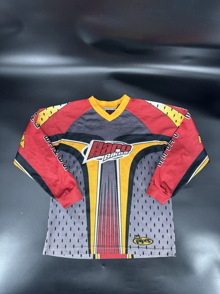 Camiseta deportiva de colección Haro Bikes Gear by Lee Pipes juvenil L 14-16 años 90’s Foto 1 de 4