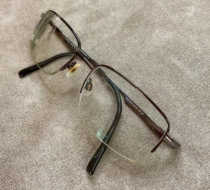 Turboflex Frames MOD TF214 20 Half Rim  Eyeglasses Gunmetal 57-19-145 - Picture 1 of 16