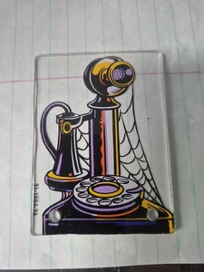 Teléfono de plástico The Addams Family Pinball Playfield nuevo stock antiguo 31-1664-24 - Imagen 1 de 3