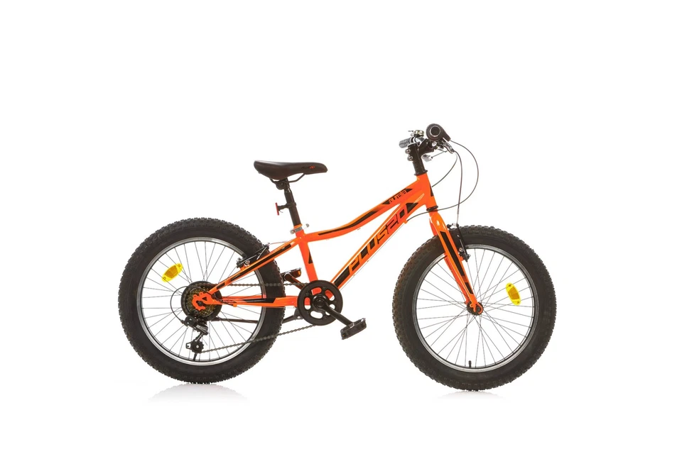 Bici 20 Fat-Bike Ragazzo - 6V Aurelia MTB Plus Arancione - Immagine 1 di 1