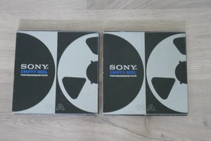 2 x 10.5 Inch Sony Reel To Reels 11A Metal Empty - Picture 1 of 7