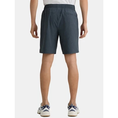 男式 Athletic Works DriWorks 短裤 XL 40-42 Greystone Heather 8 英寸内缝全新全新无标签 — 第 1/2 张图片