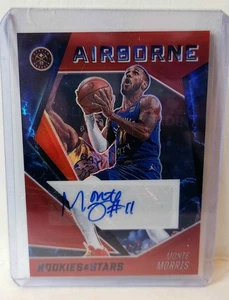 2020-21 Panini Chronicles Rookies & Stars Monte Morris #AIR-MMO AUTO Red Prizm - Picture 1 of 2