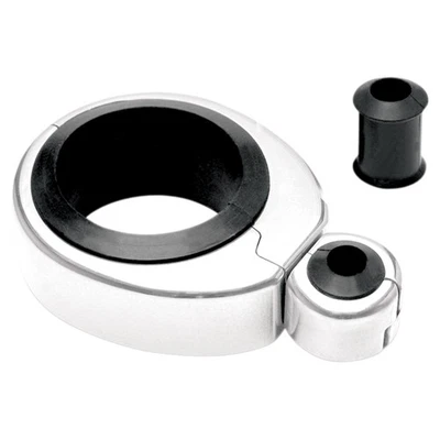 Abrazadera de cable Motion Pro-1 1/4 pulgada.-1 1/2 pulgada. Acelerador/embrague único-cromo-11-0041 Foto 1 de 2