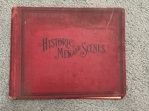 HISTORIC MEN & SCENES 1905 Saalfield Publishing Hardcover Book - Picture 1 of 6