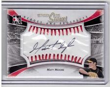 MATT MOORE 2011 ITG Between the Seams RC Auto /30 Autograph Rays Rookie