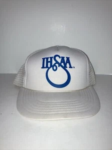 IHSAA The Sportsmen Adjustable Hat Cap Indiana High school Sports Trucker Hat - Picture 1 of 5