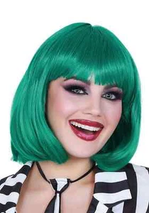 Women's Teal Bob Wig - Picture 1 of 1
