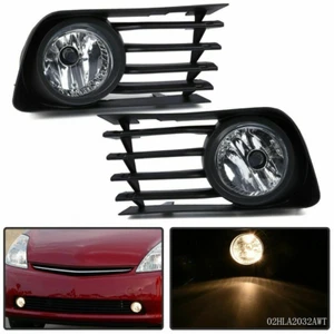 Fit For 2004-2009 Toyota Prius Bumper Fog Light Lamps W/Switch + Wiring Kit - Picture 1 of 12