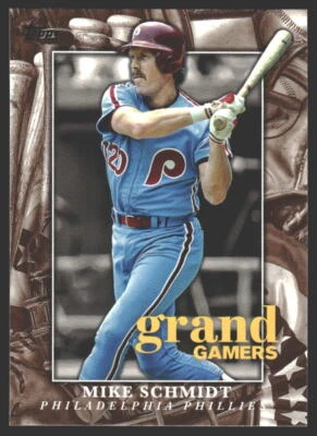 Mike Schmidt #GOG-5 2024 Topps Grand Gamers Philadelphia Phillies - Image 1 of 2