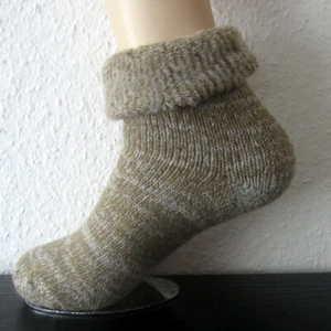 Herren Thermo Wollsocken Kuschelsocken Umschlag extrem warm braun 47 bis 50 - Bild 1 von 3