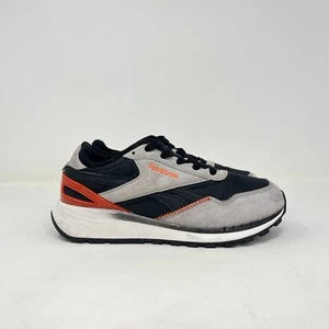 Reebok Classic Dark Gray Red Casual Athletic Shoes Sneakers Youth Size 5 - Picture 1 of 10