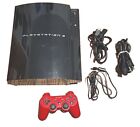 Sony Playstation 3 60gb Backwards Compatible Ps1 Ps2 Ps3 Cechb01 Tested Work