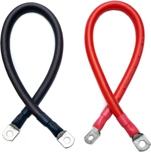 4/0 AWG Gauge Red + Black High Performance Battery Inverter Cables Solar, RV,... - Picture 1 of 1