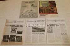 5- 1966 BSA Publications Los Angeles Scouters' News Newsletters Scouting Mag Cub