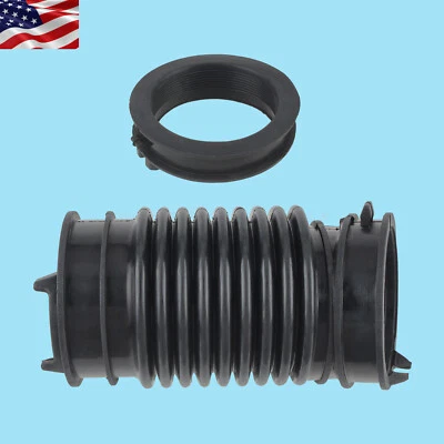 Tubo de manguera de goma de admisión de aire del motor negro para Pontiac G6 2008-2010 / G5 2007-2008 Foto 1 de 4