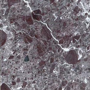 12x12 Rosso Levanto Tile Marble Tumbled Stone Floor (10 Square Feet) T-98C - Picture 1 of 10
