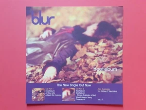BLUR Beetlebum UK 12" x 12" Promo Display flach NEU/UNBENUTZT! - Bild 1 von 1