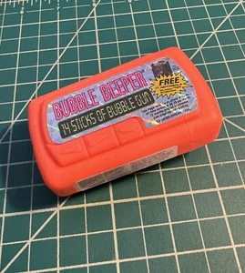 Rare Bubble Beeper Gum New Sealed Orange 14 Sticks Motorola Pager Amurol Candy - Picture 1 of 5