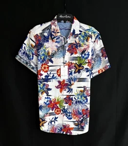 Robert Graham KENDARI Embroidered Short Sleeve $298 Medium NWT Classic Fit M - Picture 1 of 11