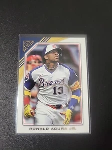 2022 Topps Gallery Ronald Acuna Jr. #147 Atlanta Braves - Picture 1 of 2