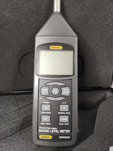 *NEU* Original General Tools® DSM402SD Schallpegelmesser mit Datenprotokollierung SD-Karte - Bild 1 von 15