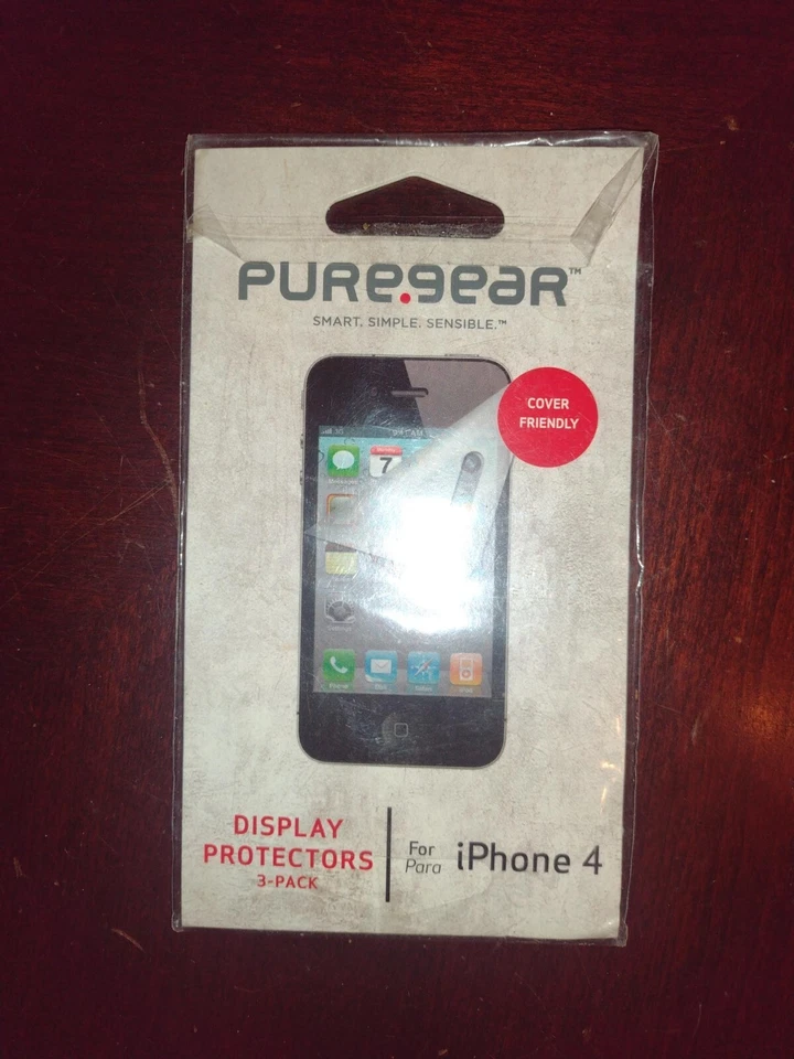 UNA cubierta protectora de pantalla Pure Gear para Apple iPhone 4 Foto 1 de 1