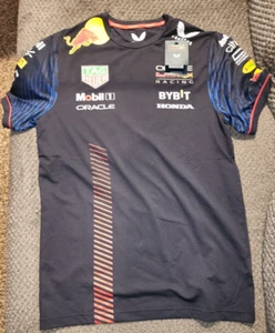 Camiseta deportiva oficial F1 Fórmula Uno Oracle Red Bull Racing Team Castore pequeña - Imagen 1 de 6