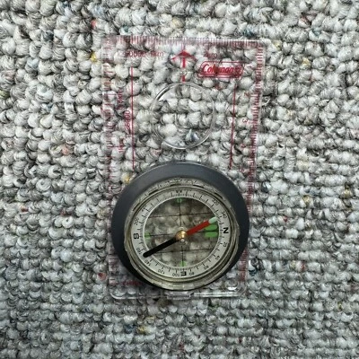 Regla llena de líquido brújula mapa Coleman - senderismo/mochilero/al aire libre Foto 1 de 4