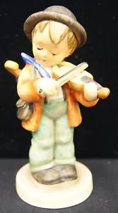 Statuina porcellana HUMMEL GOEBEL #4 piccolo violinista 5" TMK-3 - Foto 1 di 5