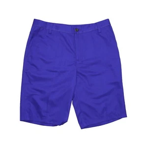 Adidas Golf Mens 10.5" Inseam Flat Front Walking Shorts (32, Purple) $60 - Picture 1 of 2