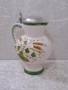 Rastal Keramik Krug Holsten Brauerei - Vintage 1988 - Landhaus-Stil - Handgemalt - Bild 1 von 5
