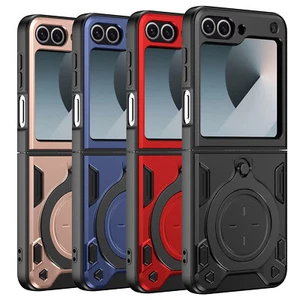 Für Samsung Galaxy Z Flip 6 5G Hülle Ring Ständer Stoßfest Cover/Displayschutz - Bild 1 von 73