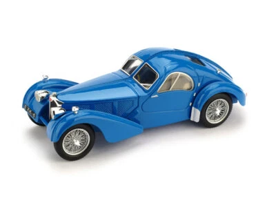 1:43 Brumm Bugatti 57Sc Atlantic 1938 Blu Francia R087 Model - Image 1 of 2