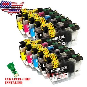 10pk LC3013 Ink Cartridge for Brother LC3011 MFC-J491DW J497DW MFC-J895DW J690DW - Picture 1 of 2