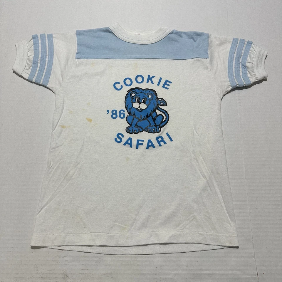 Camiseta vintage Girl Scout Cookie Safari para mujer talla L hecha en EE. UU. Foto 1 de 4