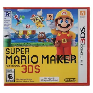 Super Mario Maker - Nintendo 3DS - Brand New Game (Platformer Side-Scrolling) - Picture 1 of 6