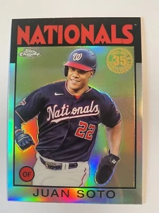 2021 Topps Chrome 86 Topps Baseball Juan Sotto # 86BC-4 Nationals - Picture 1 of 1