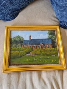 Printing of a Church by Graham Clarke - Picture 1 of 1