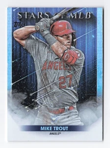 2022 Topps Stars of MLB Baseball Card Mike Trout #SMLB-1 Insert Angels - Picture 1 of 2