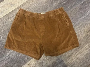 Madewell Cord Shorts XL bunt 6,6 Zoll braun Stretchbund Baumwolle Freizeit - Bild 1 von 8