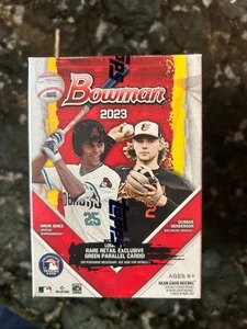 2023 Bowman w/ Chrome Baseball Retail Blaster Box Unopened Sealed - Picture 1 of 6