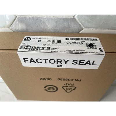 New Factory Sealed Allen Bradley 1756-EN2T ControlLogix EtherNet/IP - Photo 1/2