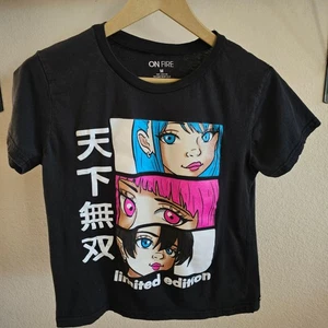 On Fire T-Shirt Junior M Japanese Anime Limited Edition Kurzarm - Bild 1 von 7