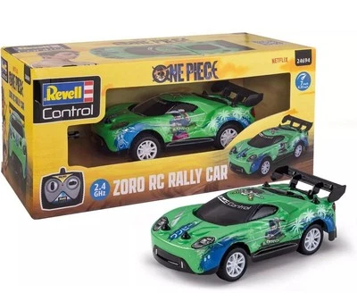 RARE ONE PIECE Netflix Revell Zoro Rc Rally Car #24694 1:26 NEW SEALED - Image 1 of 4