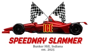 PEGATINA Speedway Slammer Trump Prisión ICE DHS IMPERMEABLE Bunker Hill, Indiana IN - Imagen 1 de 1
