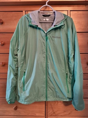 Sudadera con capucha para mujer Marmot Ether DriClime nueva con etiquetas en doble verde claro como nueva talla XL - Imagen 1 de 4