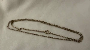 Tiffany & Co. 18” Inches Sterling Silver .925 Small Link Chain Necklace - Picture 1 of 2
