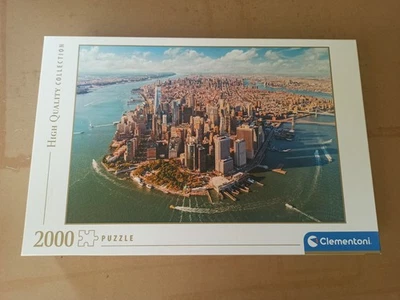 Puzzle 2000 pezzi Clementoni Lower Manhattan New York City Usato - Immagine 1 di 4